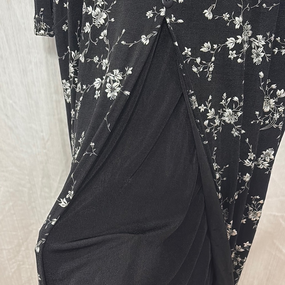 Vintage More Jazz Floral Short Sleeve Dress - Picture 6 of 8